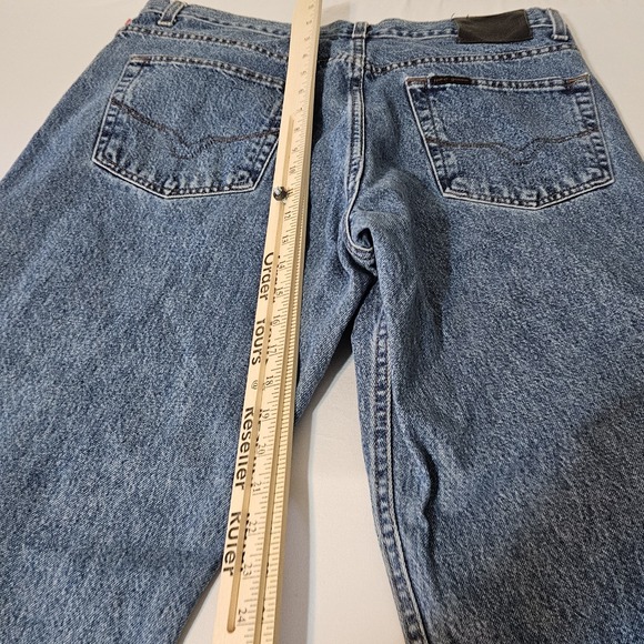 Harley Davidson Jeans Mens Size 36x33 Blue Straight Denim Vintage - Picture 11 of 14